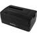 Left. StarTech.com - USB 3.1 Hard Drive Docking Station - Black.