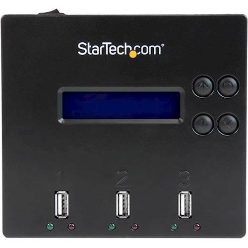 12 USB 2.0 Flash Drive Duplicator and Eraser Black