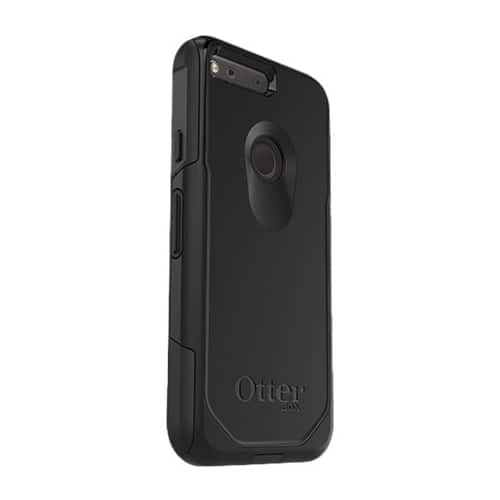 Front. OtterBox - Commuter Series Case for Google Pixel - Black.