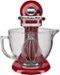 KitchenAid - KSM105GBCER Tilt-Head Stand Mixer - Empire Red-Front_Standard 