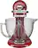 Front. KitchenAid - KSM105GBCER Tilt-Head Stand Mixer - Empire Red.