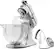 Alt View 12. KitchenAid - KSM105GBCMC Tilt-Head Stand Mixer - Metallic chrome.