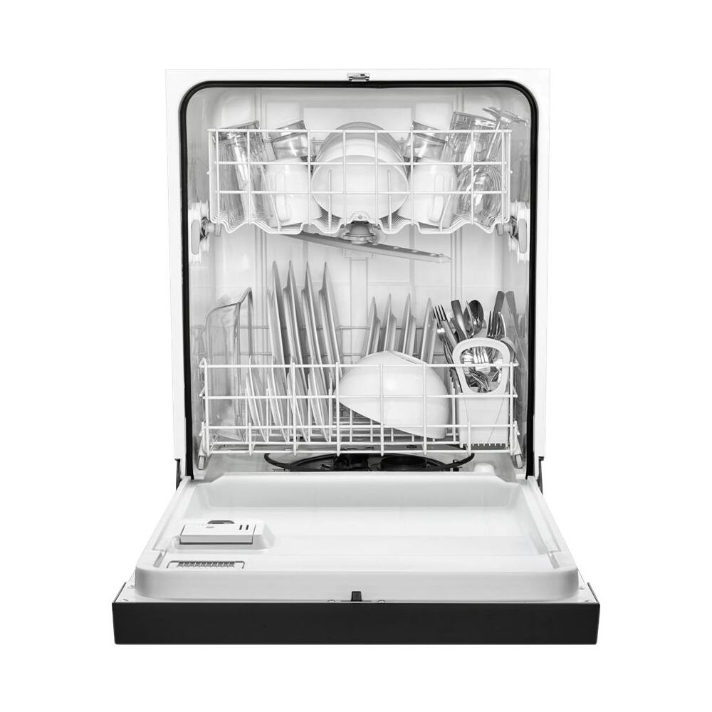 Best Buy Whirlpool 24 Built In Dishwasher Black Wdf120pafb 9187