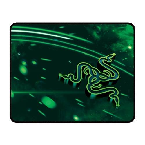 Razer - Goliathus Speed Mouse Pad - Black/green - Larger Front