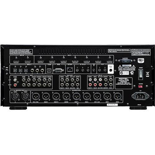 Best Buy Rotel 7.1 Home Theater Surround Sound Processor Silver RSP