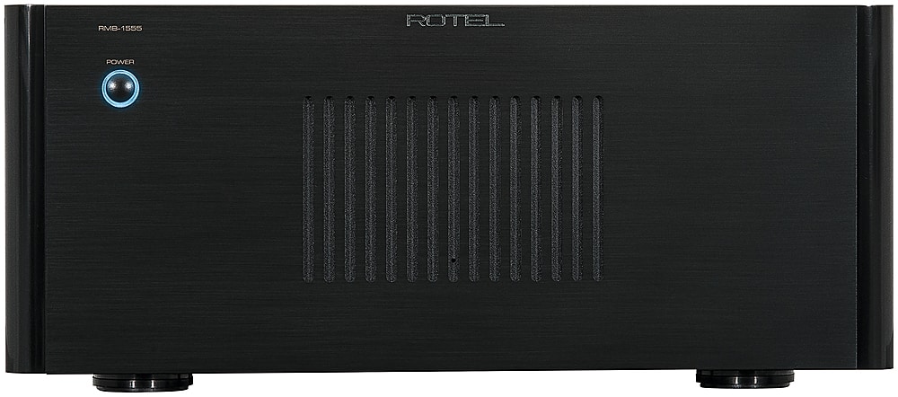 Rotel - RMB-1555 120W 5-Ch Multi-Channel Amplifier - Black - Front_Zoom