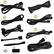 Alt View 11. EVGA - 850W ATX12V / EPS12V Modular Power Supply - Black.