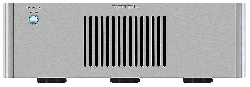 Rotel - 400W 2.0-Ch. Power Amplifier - Silver