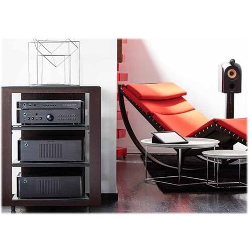 Alt View 2. Rotel - RB-1582MKII 200W 2-Ch Stereo Amplifier - Black.