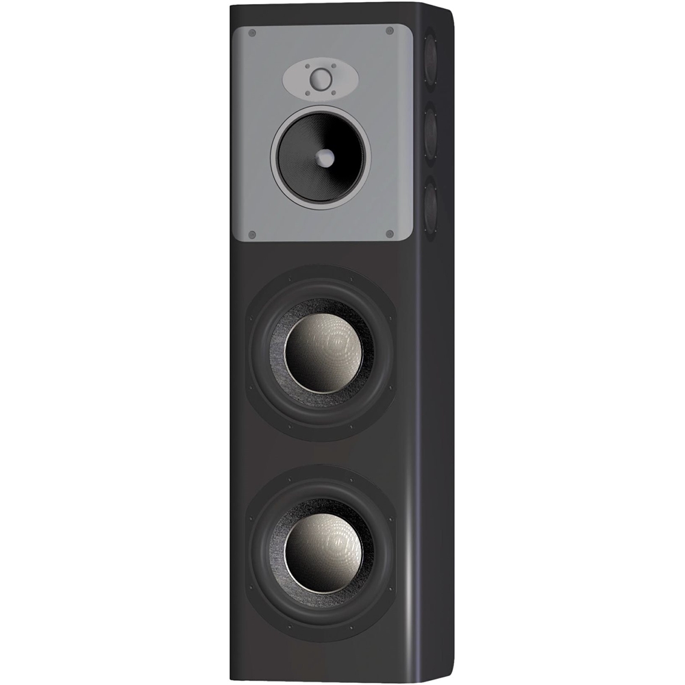 Bowers & Wilkins - CT Series Dual 10" Passive 3-Way Surround Channel Speaker (Each) - Black