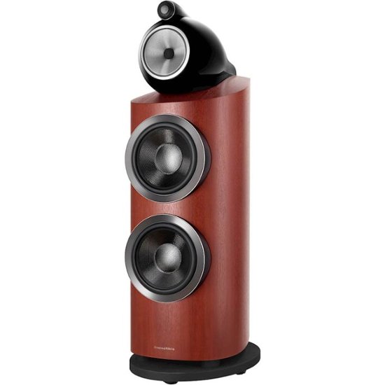 Bowers & Wilkins – 800 Series Diamond Dual 10″ Passive 3-Way Floor Speaker (Each) – Rosenut