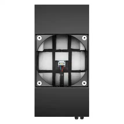 Front. Bowers & Wilkins - Back Box - Black.