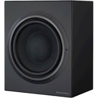 Bowers & Wilkins - Custom Theatre 15" Passive Subwoofer - Black - Front_Zoom