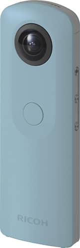 Ricoh - Theta SC 360 Degree Digital Camera - Blue - Angle