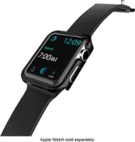Raptic - Edge Case for 42mm Apple Watch™ - Black - Angle_Zoom