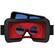 Alt View 13. Smart Theater - VR Headset - Red.