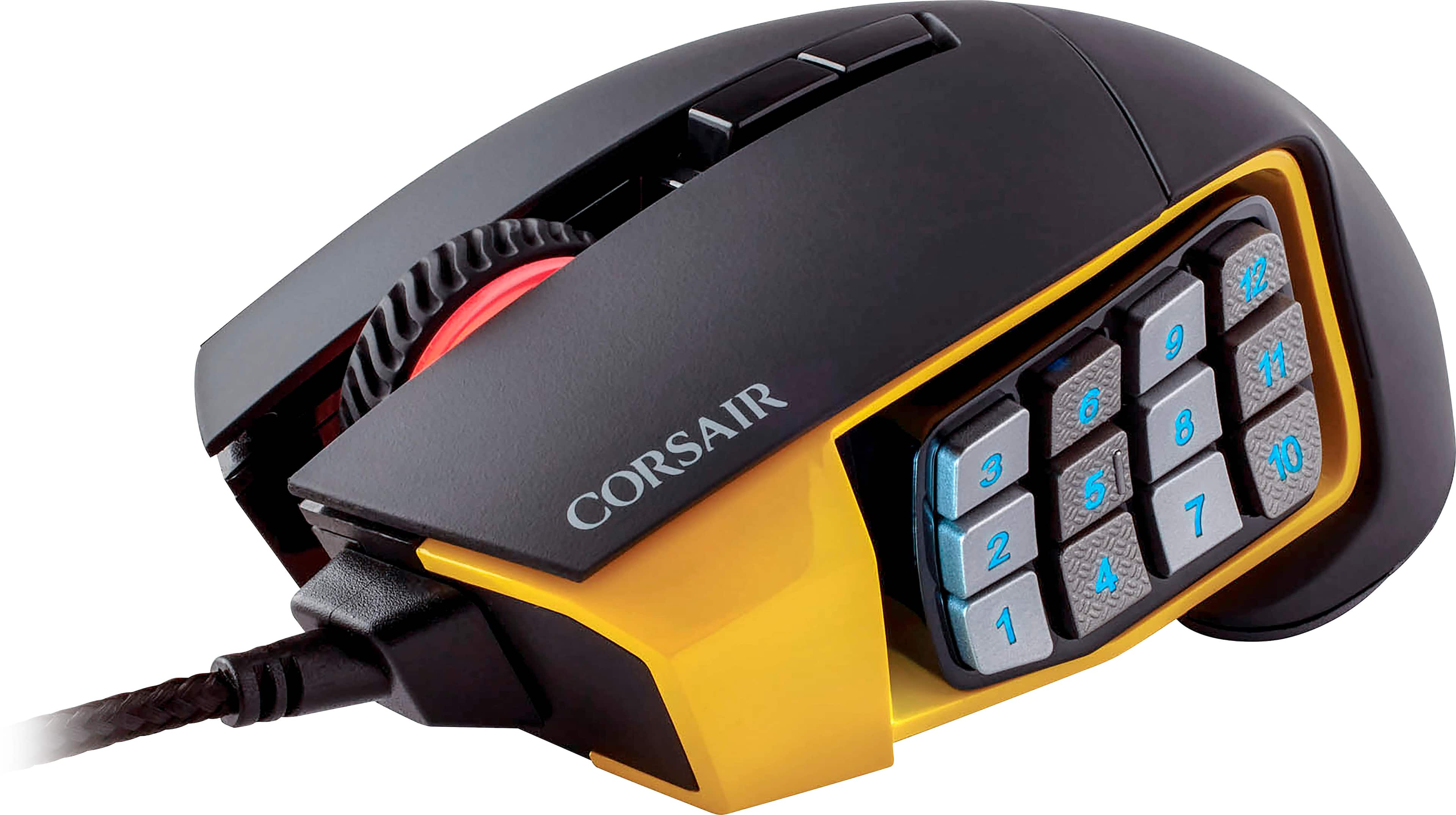 Corsair Scimitar Pro RGB MMO 16,000 DPI Optical Sensor 12