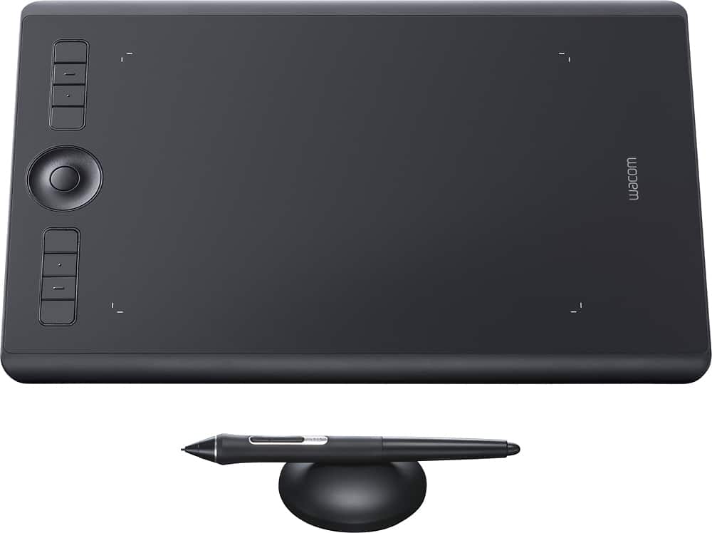  Wacom Intuos Medium Bluetooth Graphics Drawing Tablet