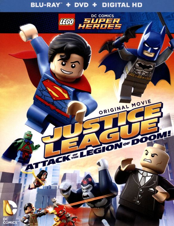  LEGO DC Comics Super Heroes: Justice League - Attack of the Legion of Doom! [Blu-ray]
