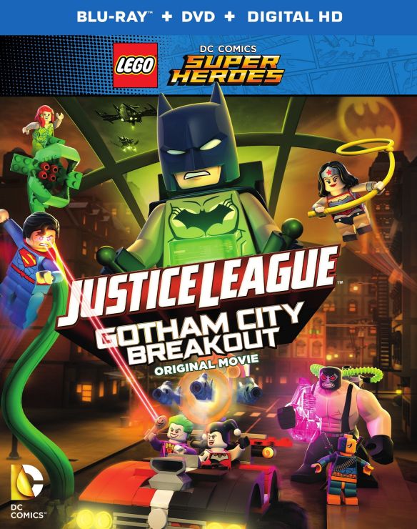  LEGO DC Comics Super Heroes: Justice League - Gotham City Breakout [Blu-ray] [2 Discs]
