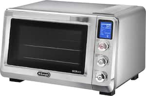 De'Longhi - Livenza Convection Toaster/Pizza Oven - Stainless Steel - Angle_Zoom