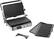 Angle. De'Longhi - Livenza All-Day Electric Grill - Black/Polished Chrome.
