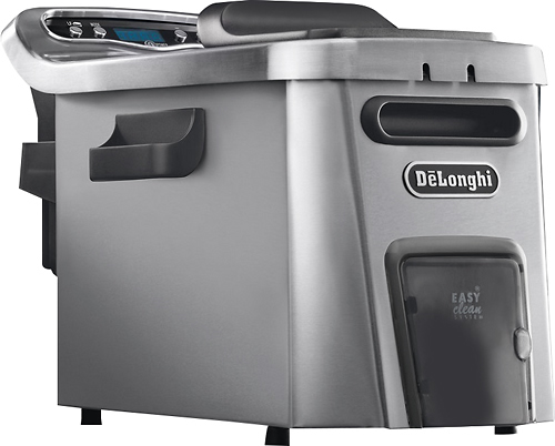 Angle View: De'Longhi Livenza Deep Fryer with Easy Clean System