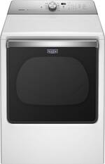 Maytag - 8.8 Cu. Ft. 10-Cycle Electric Dryer - White - Front_Standard