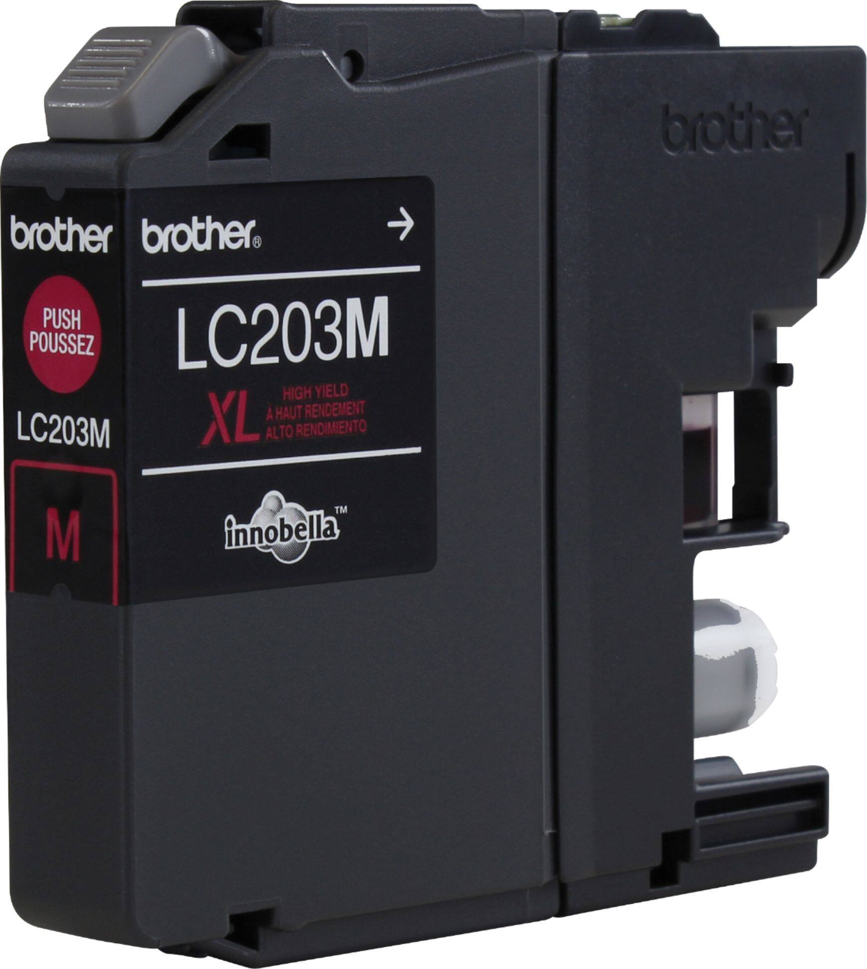 Alt View 11. Brother - LC203M XL High-Yield - Magenta Ink Cartridge.