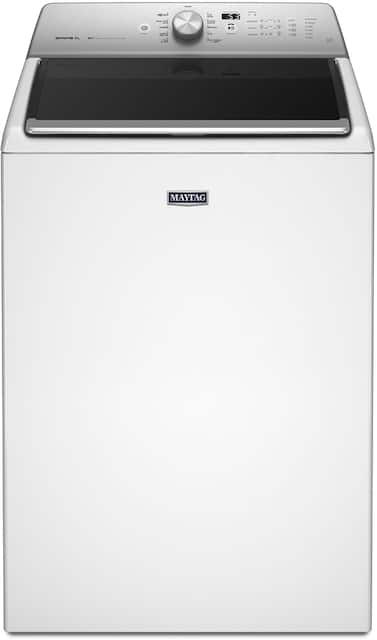 Maytag 5 3 Cu Ft 11 Cycle Top Loading Washer White Mvwb835dw Best Buy