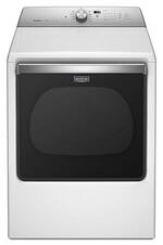 Maytag - 8.8 Cu. Ft. 10-Cycle Gas Dryer - White - Front_Standard