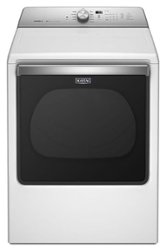 Maytag - 8.8 Cu. Ft. Gas Dryer with Advanced Moisture Sensing - White - Front_Zoom
