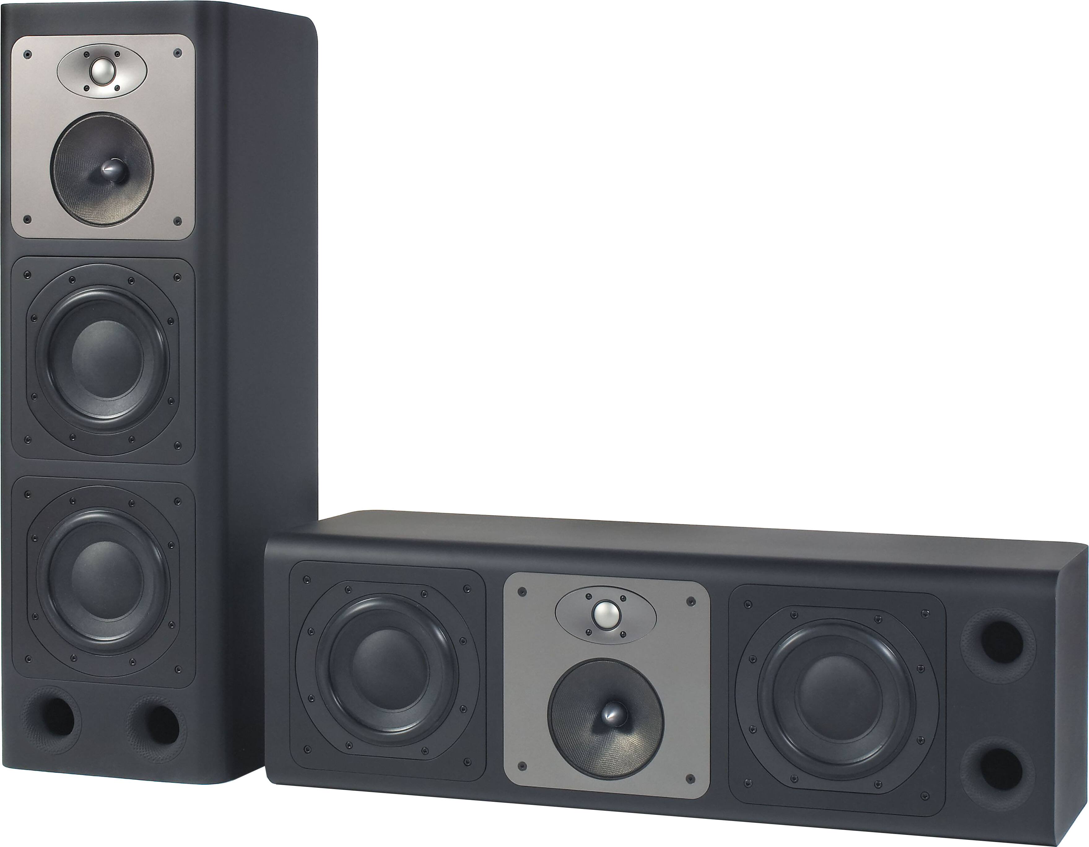 Alt View 11. Bowers & Wilkins - CT Series Passive 3-Way Speaker (Each) - Black.