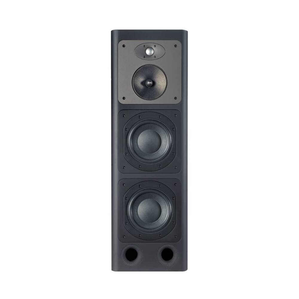 Front. Bowers & Wilkins - CT Series Passive 3-Way Speaker (Each) - Black.