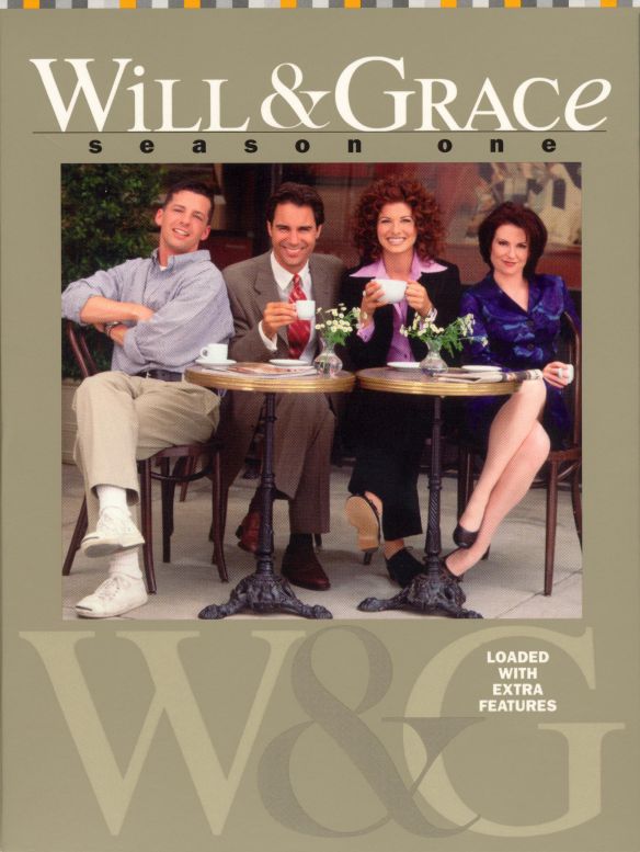  Will &amp; Grace: Season One [4 Discs] [DVD]