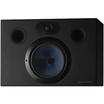 Front. Bowers & Wilkins - CT Series Passive 2-Way Speaker (Each) - Black.