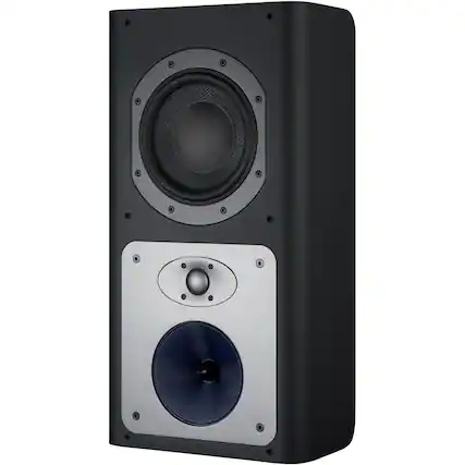 Front. Bowers & Wilkins - CT Series Passive 3-Way Speaker (Each) - Black.
