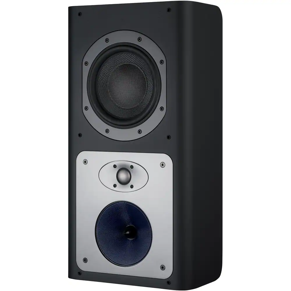 Front. Bowers & Wilkins - CT Series Passive 3-Way Speaker (Each) - Black.