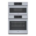 Front Zoom. Bosch - Benchmark Series 29.8" Built-In Electric Convection Double Wall Oven - Stainless Steel.