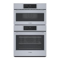 Bosch - Benchmark Series 29.8" Built-In Electric Convection Double Wall Oven - Stainless steel - Front_Zoom