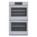 Bosch - Benchmark Series 30" Built-In Double Electric Wall Oven with True Convection - Stainless Steel