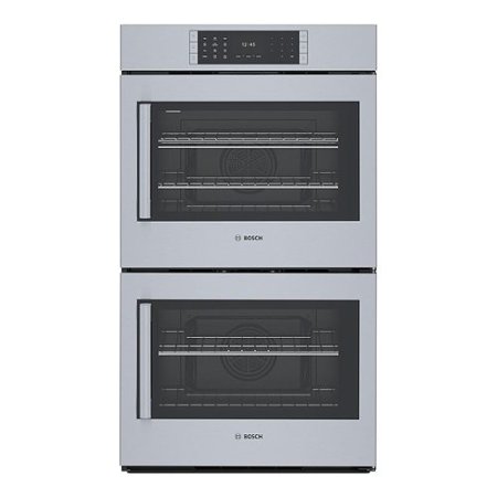 Bosch - Benchmark Series 29.8" Built-In Electric Convection Double Wall Oven - Stainless Steel