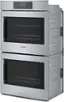 Left. Bosch - Benchmark Series 29.8" Built-In Electric Convection Double Wall Oven - Stainless steel.