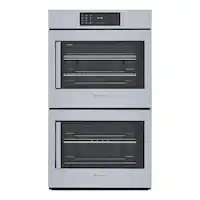 Bosch - Benchmark Series 29.8" Built-In Electric Convection Double Wall Oven - Stainless Steel - Front_Zoom