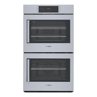 Bosch - Benchmark Series 29.8" Built-In Electric Convection Double Wall Oven - Stainless Steel - Front_Zoom