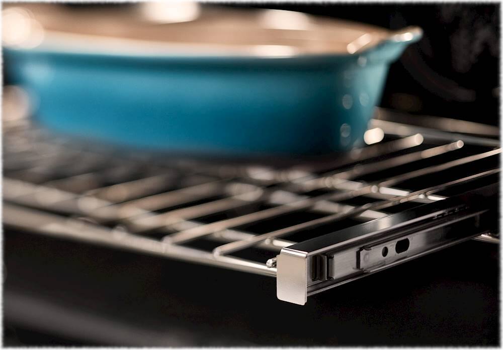 Alt View 13. Bosch - Benchmark Series 29.8" Built-In Electric Convection Double Wall Oven - Stainless steel.