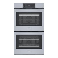 Bosch - Benchmark Series 29.8" Built-In Electric Convection Double Wall Oven - Stainless steel - Front_Zoom