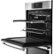 Alt View Zoom 12. Bosch - Benchmark Series 29.8" Built-In Double Electric Convection Wall Oven - Stainless steel.