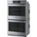 Left Zoom. Bosch - Benchmark Series 29.8" Built-In Double Electric Convection Wall Oven - Stainless steel.