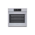 Bosch - Benchmark Series 30" 4.6 Cu. Ft. Built-In Single Electric Wall Oven with True Convection - Stainless Steel